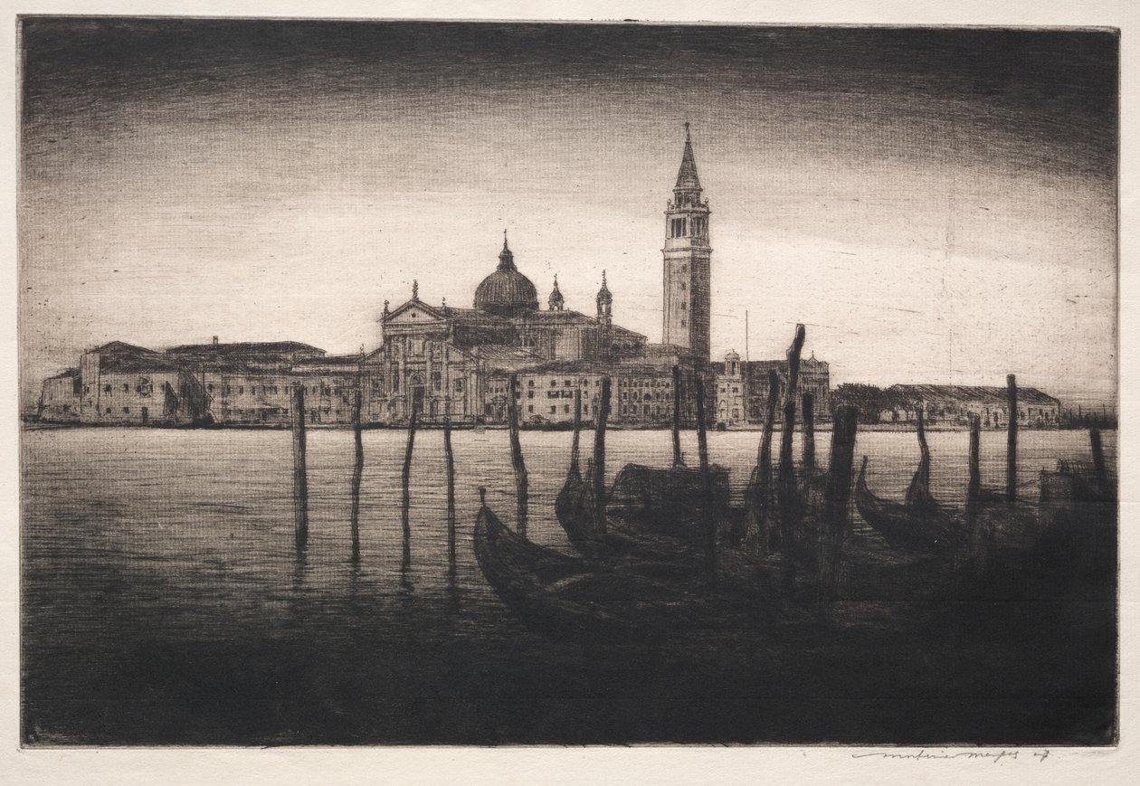 San Giorgio Maggiore door Mortimer Menpes