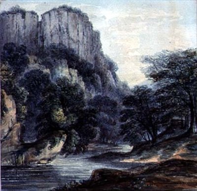 De High Tor, Matlock door Moses Webster
