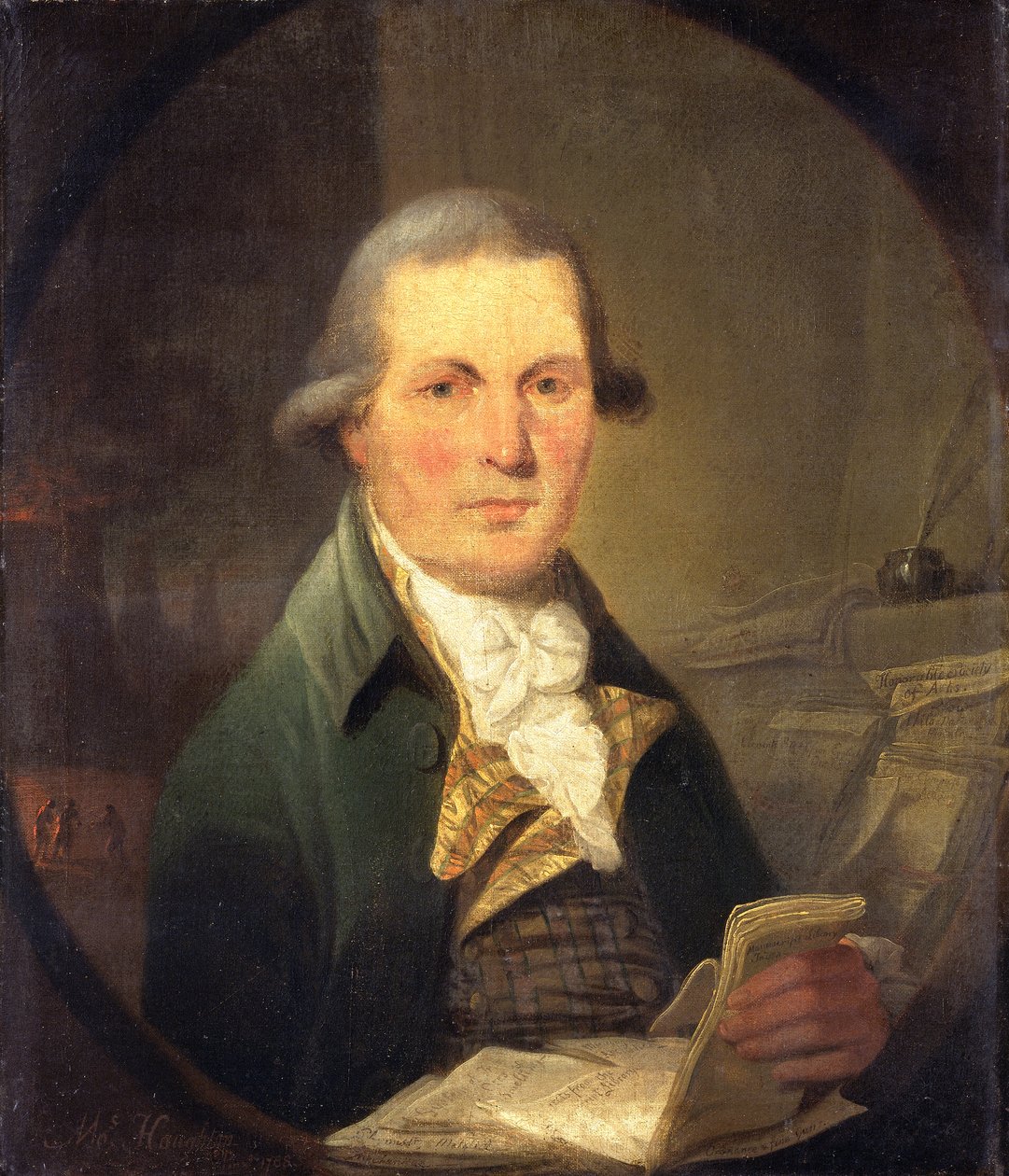 John Bedford door Moses the elder Haughton