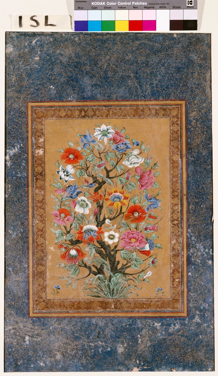 Mythische plant door Mughal School