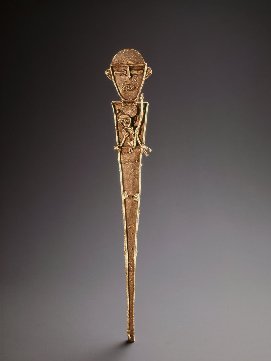 Vrouwelijke figuur, Colombia door Muiscan Culture Muiscan Culture