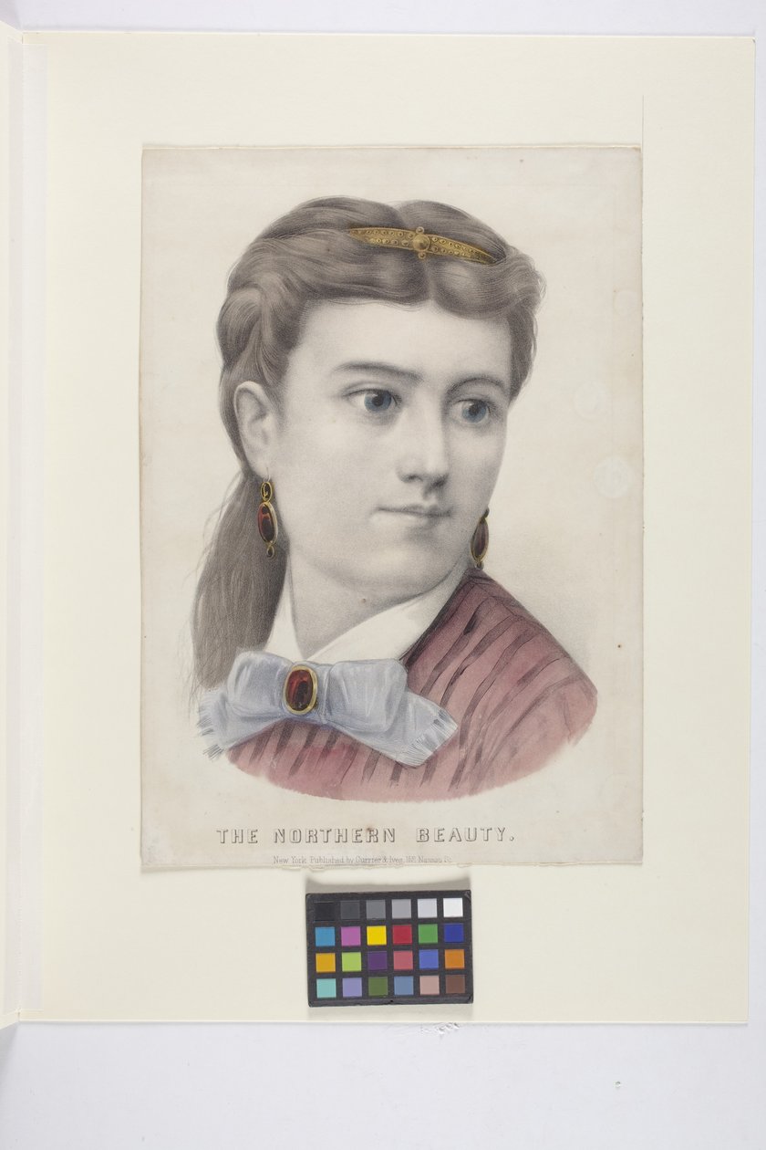 De Noordelijke Schoonheid door N. and Ives J.M. (1824-95) Currier