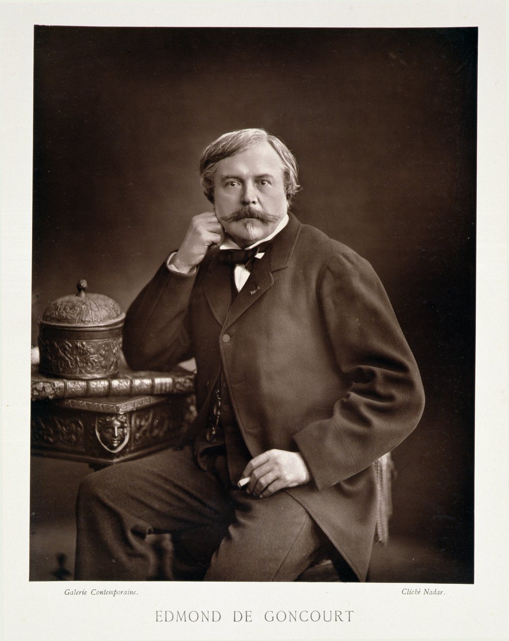 Edmond de Goncourt (1822-96) uit 