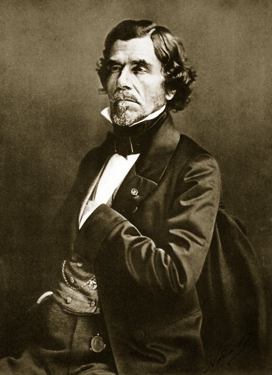 Eugène Delacroix door Nadar