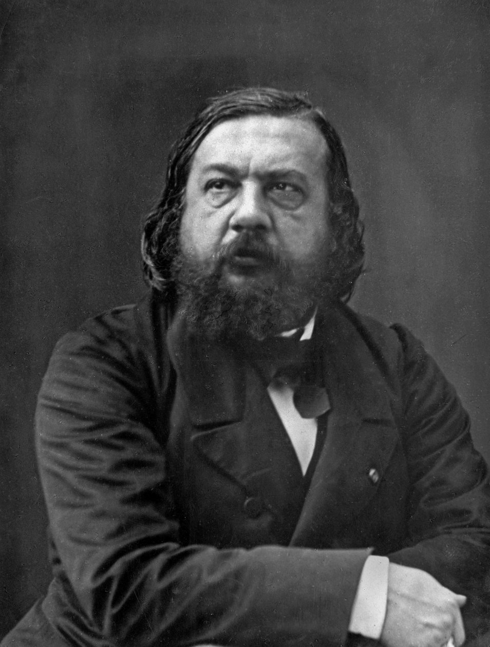 Théophile Gautier, foto door Félix Nadar, 1856 door Nadar