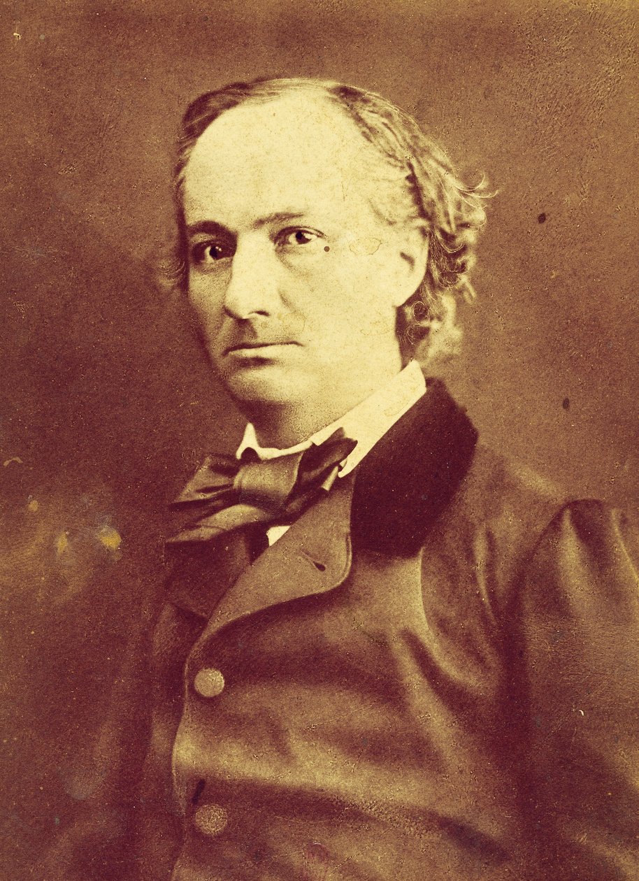 Charles Baudelaire door Nadar