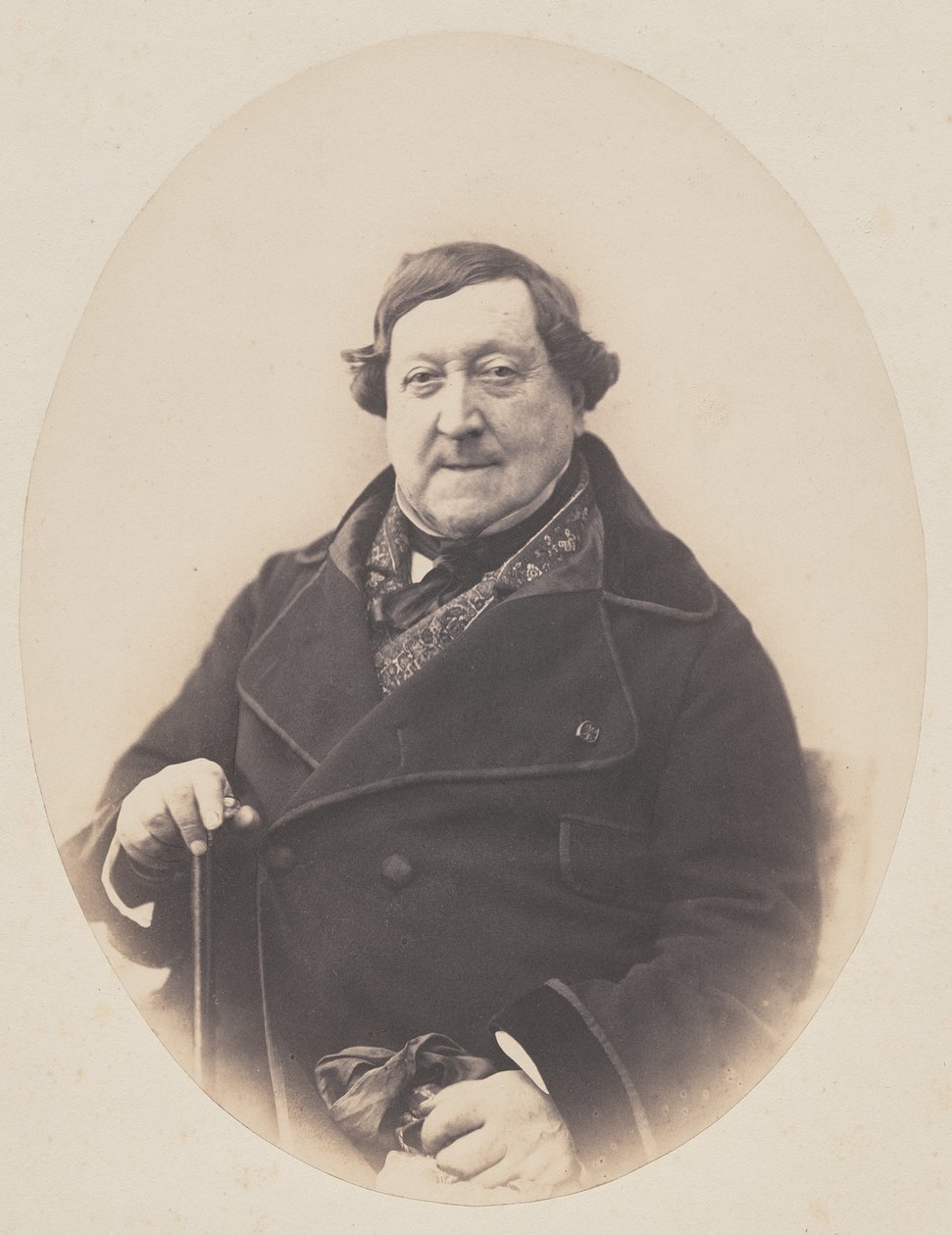 Gioachino Antonio Rossini door Nadar