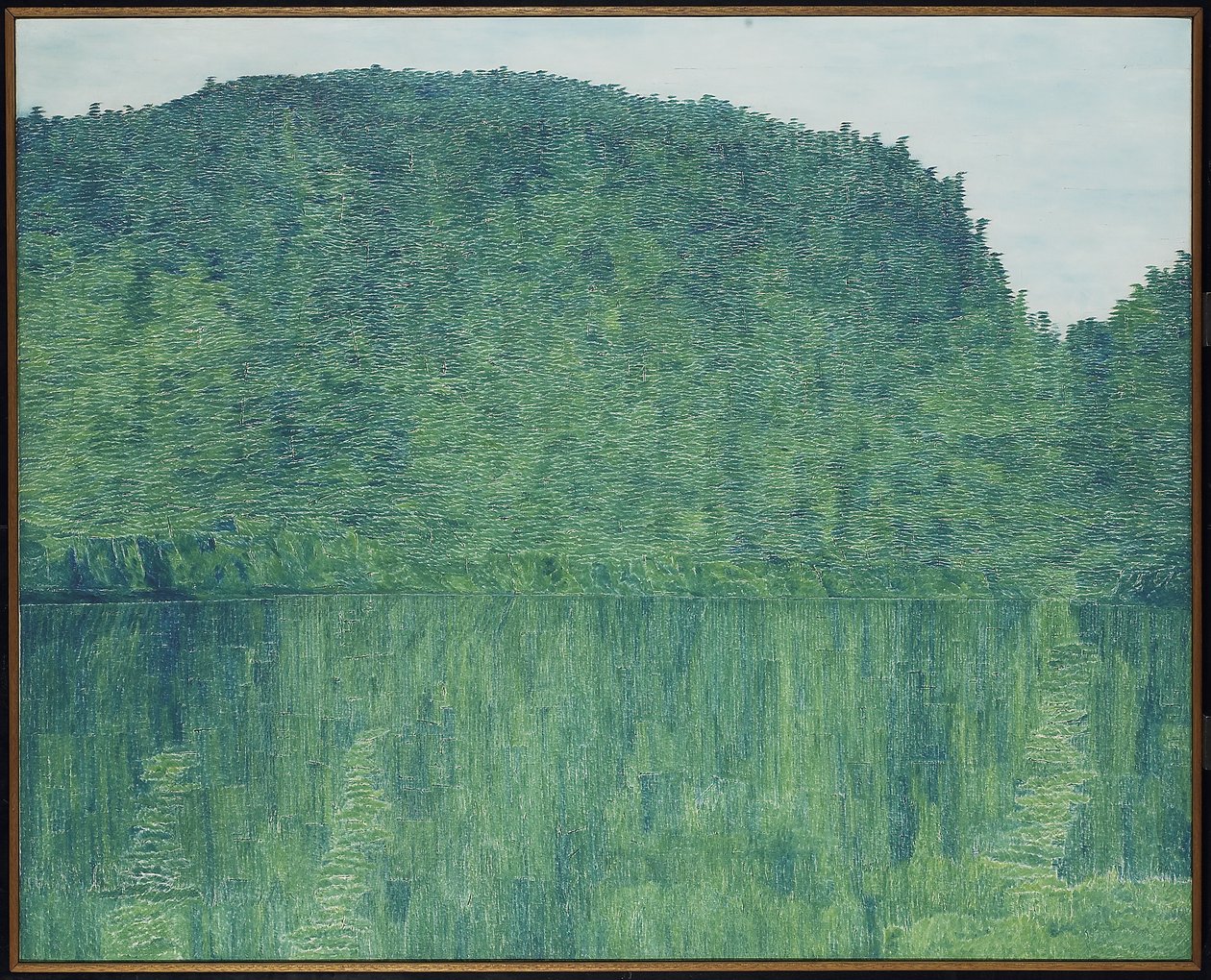 Blauwe reflecties, 1962 door Nakamura Hochu