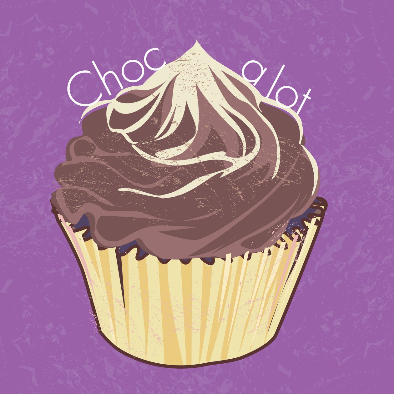 Choc A Lot Cup Cake, 2019 door Nancy Moniz Charalambous