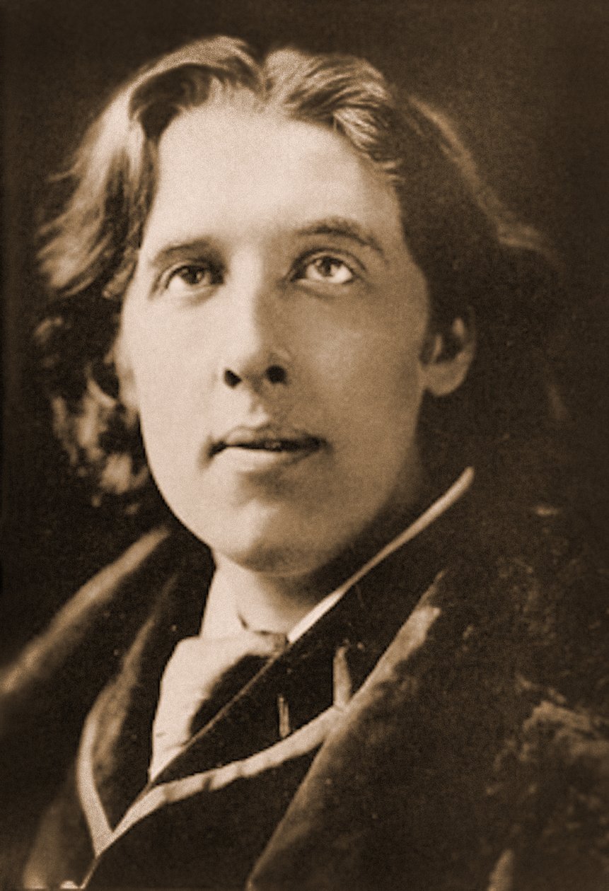 Portret van Oscar Wilde, ca. 1883 door Napoleon Sarony