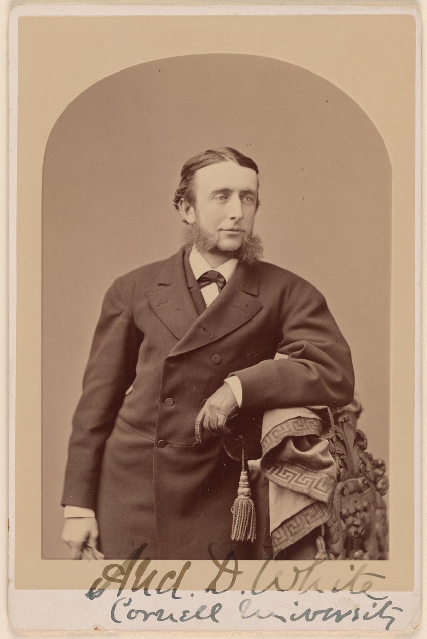 Andrew Dickson White door Napoleon Sarony