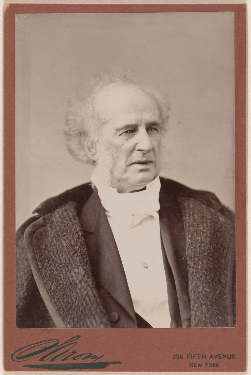 Cornelius Vanderbilt door Napoleon Sarony