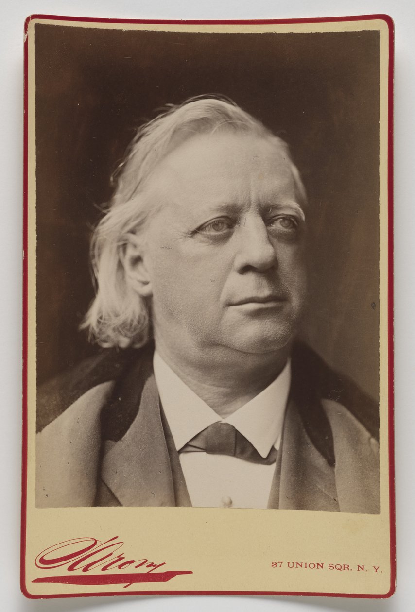 Henry Ward Beecher door Napoleon Sarony