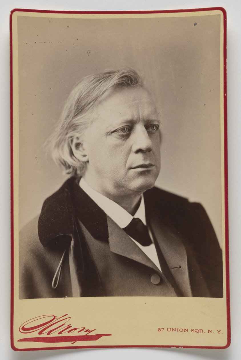 Henry Ward Beecher door Napoleon Sarony