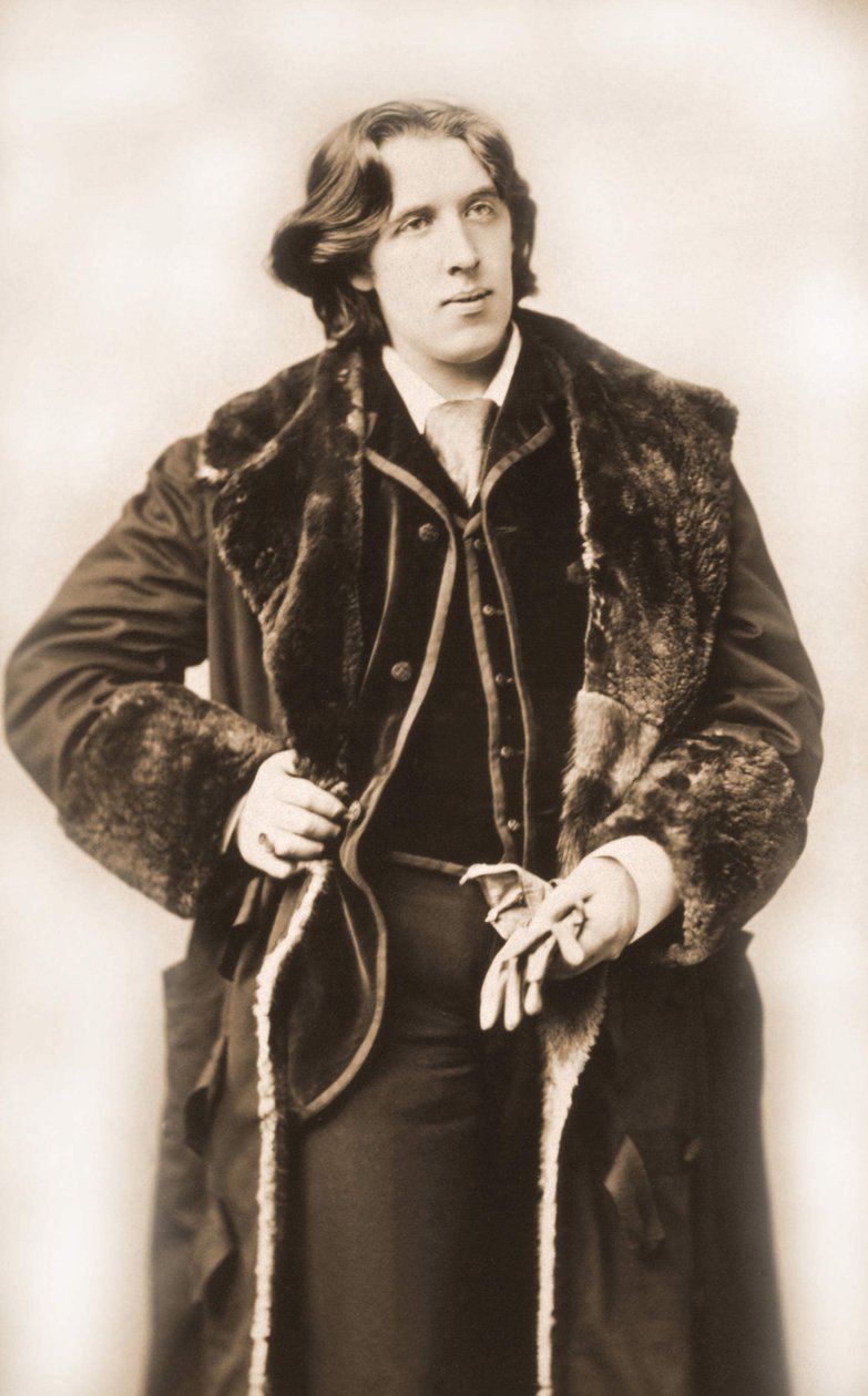 Oscar Wilde (1854 - 1900) rond 1882 door Napoleon Sarony (1821 - 1896). door Napoleon Sarony