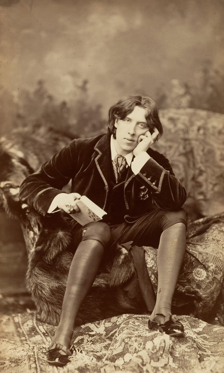 Oscar Wilde, 1882 door Napoleon Sarony