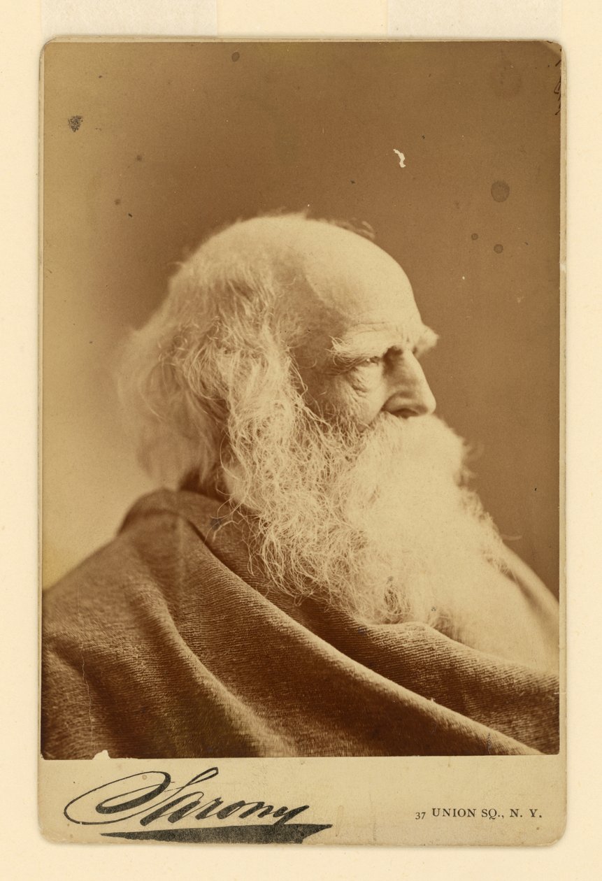 William Cullen Bryant door Napoleon Sarony