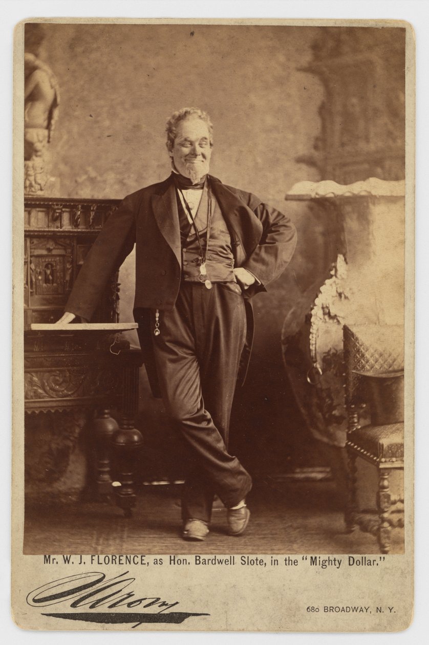 William Jermyn Florence door Napoleon Sarony