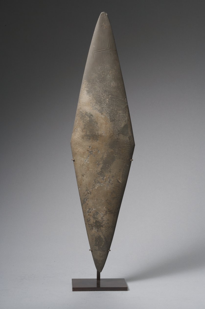 Palet met hiëroglief door Naqada I Period Egyptian