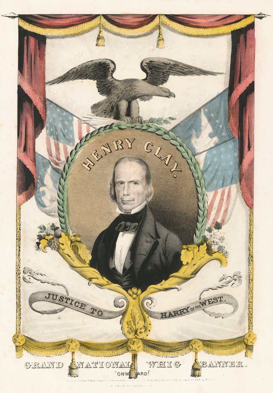 Henry Clay door Nathaniel Currier