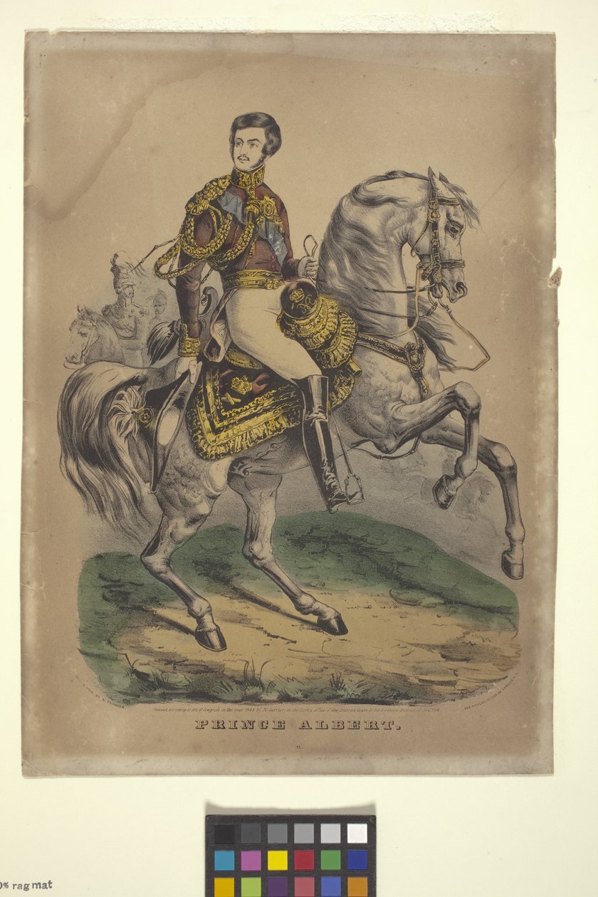 Prins Albert door Nathaniel Currier