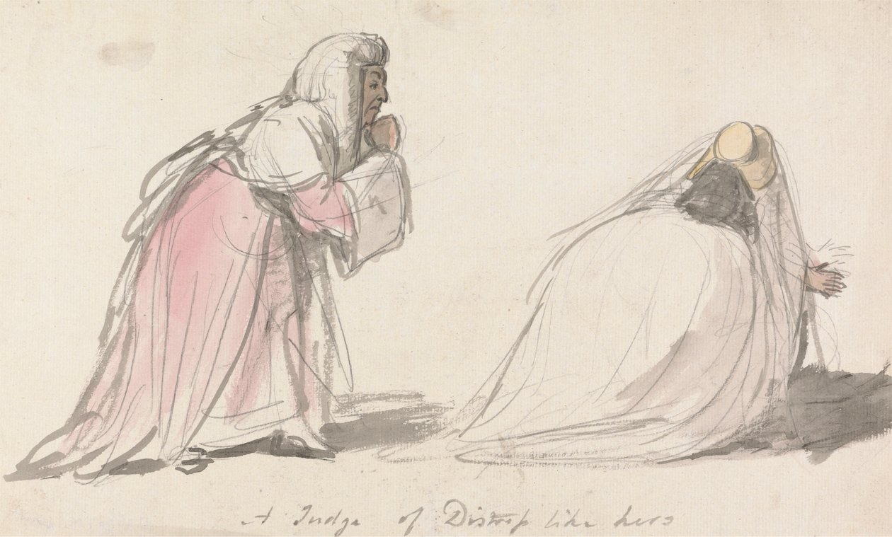 Een rechter van nood zoals de hare door Nathaniel Dance