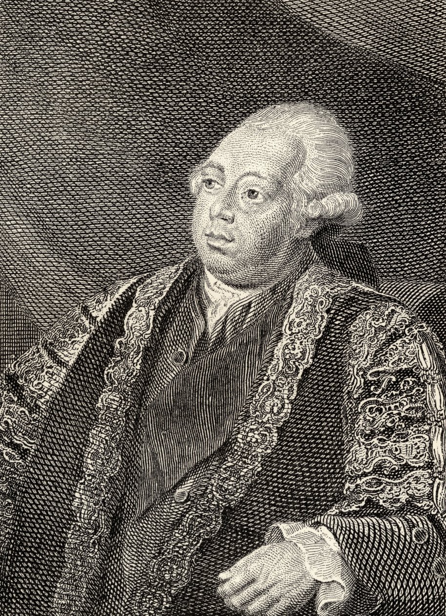 Lord North, illustratie uit 