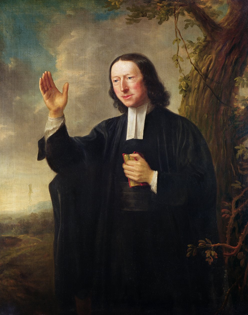 Portret van John Wesley, ca. 1766 door Nathaniel Hone