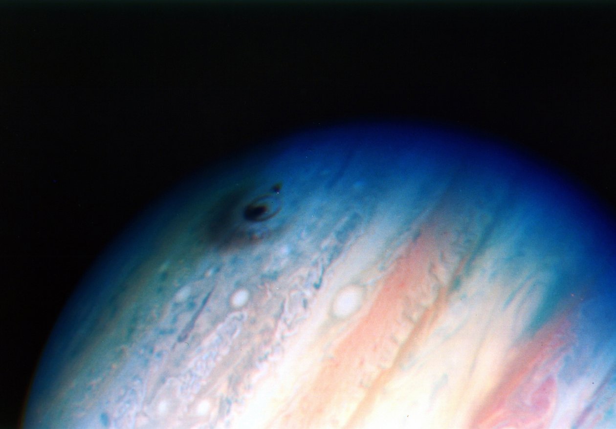 Komeet Shoemaker-Levy, 1994. Impact met Jupiter 20 juli 1994. door National Aeronautics and Space Administration National Aeronautics and Space Administration
