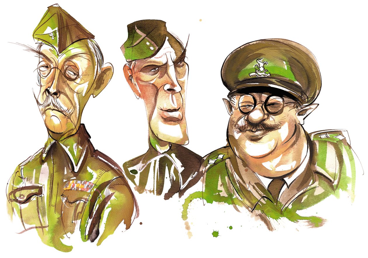 Dads Army - Britse televisieprogramma door Neale Osborne