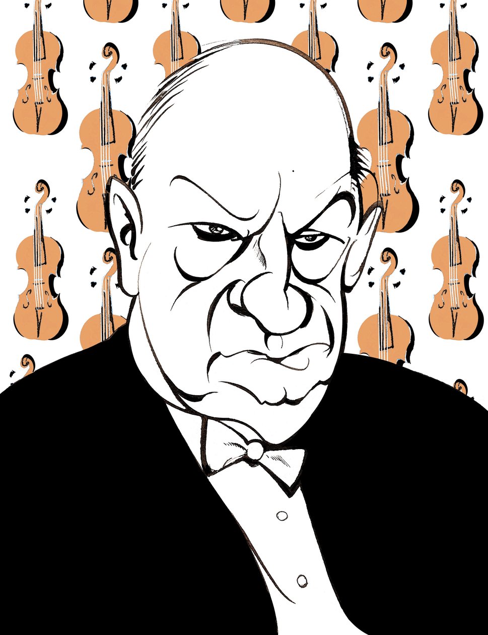Paul Hindemith - Duitse componist, dirigent en altviolist, 1895-1963 door Neale Osborne