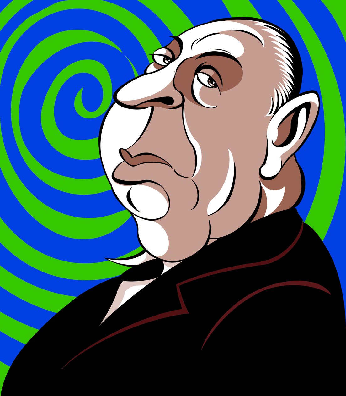 Alfred Hitchcock, 2018 door Neale Osborne