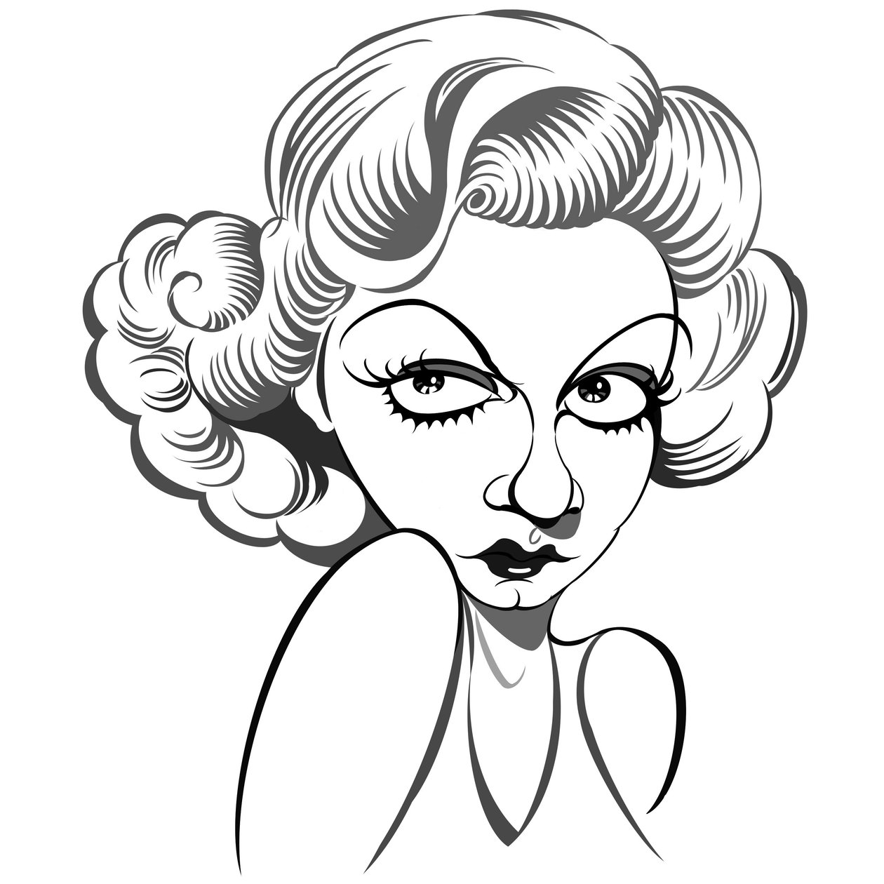 Jean Harlow, 2018 door Neale Osborne