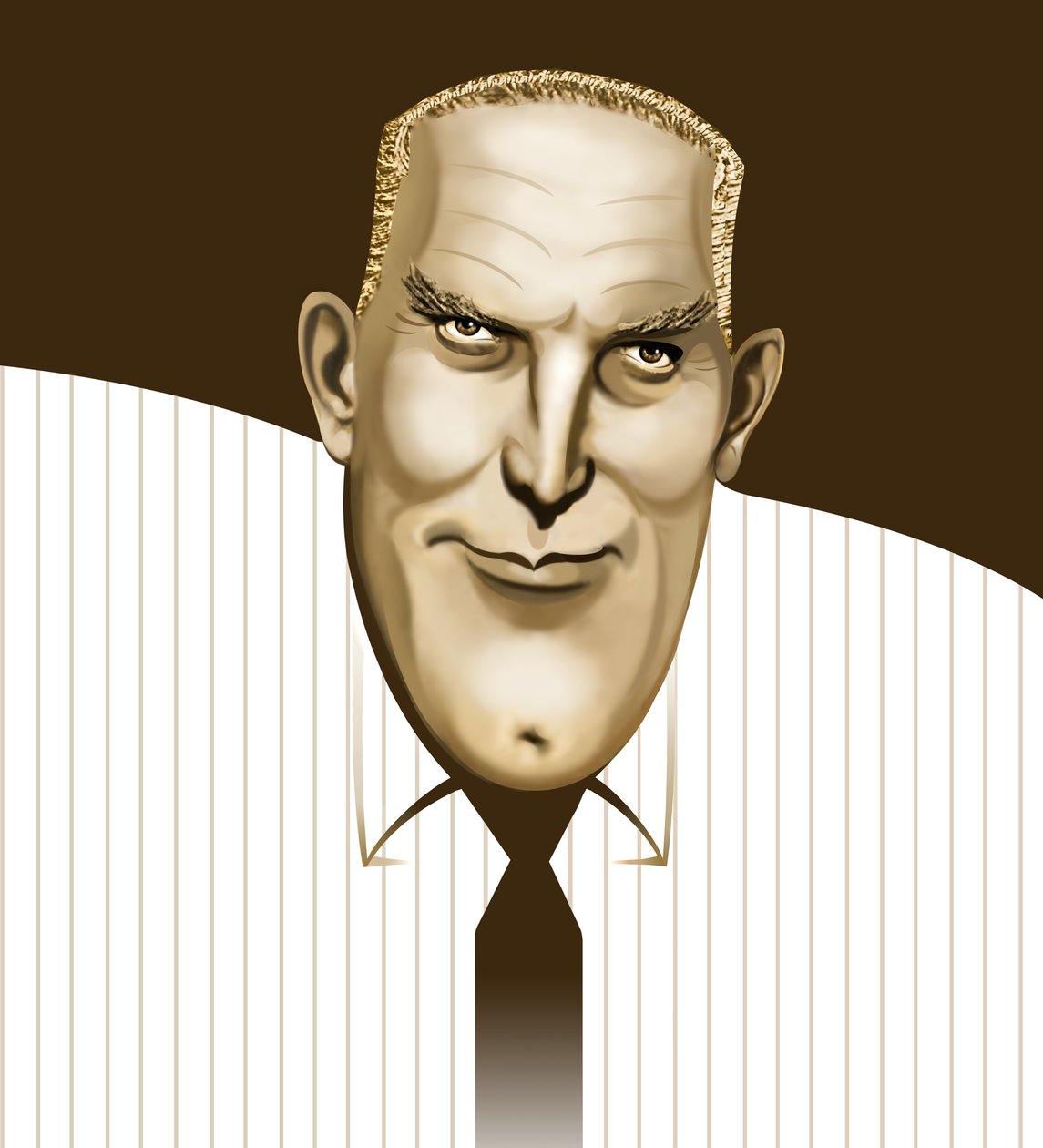 Kirk Douglas, 2021 (digitaal) door Neale Osborne