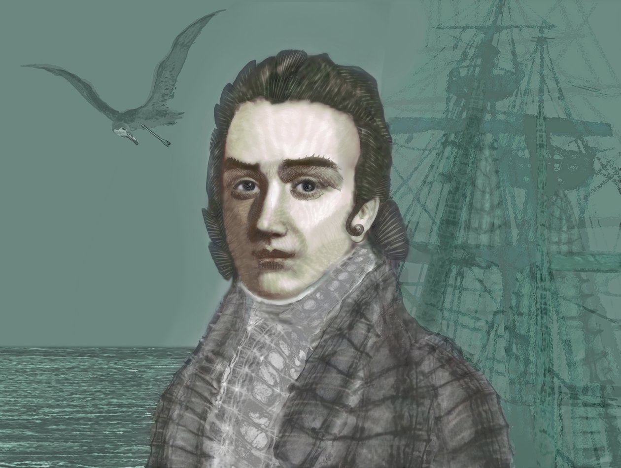 Samuel Taylor Coleridge, 2021 (digitaal) door Neale Osborne