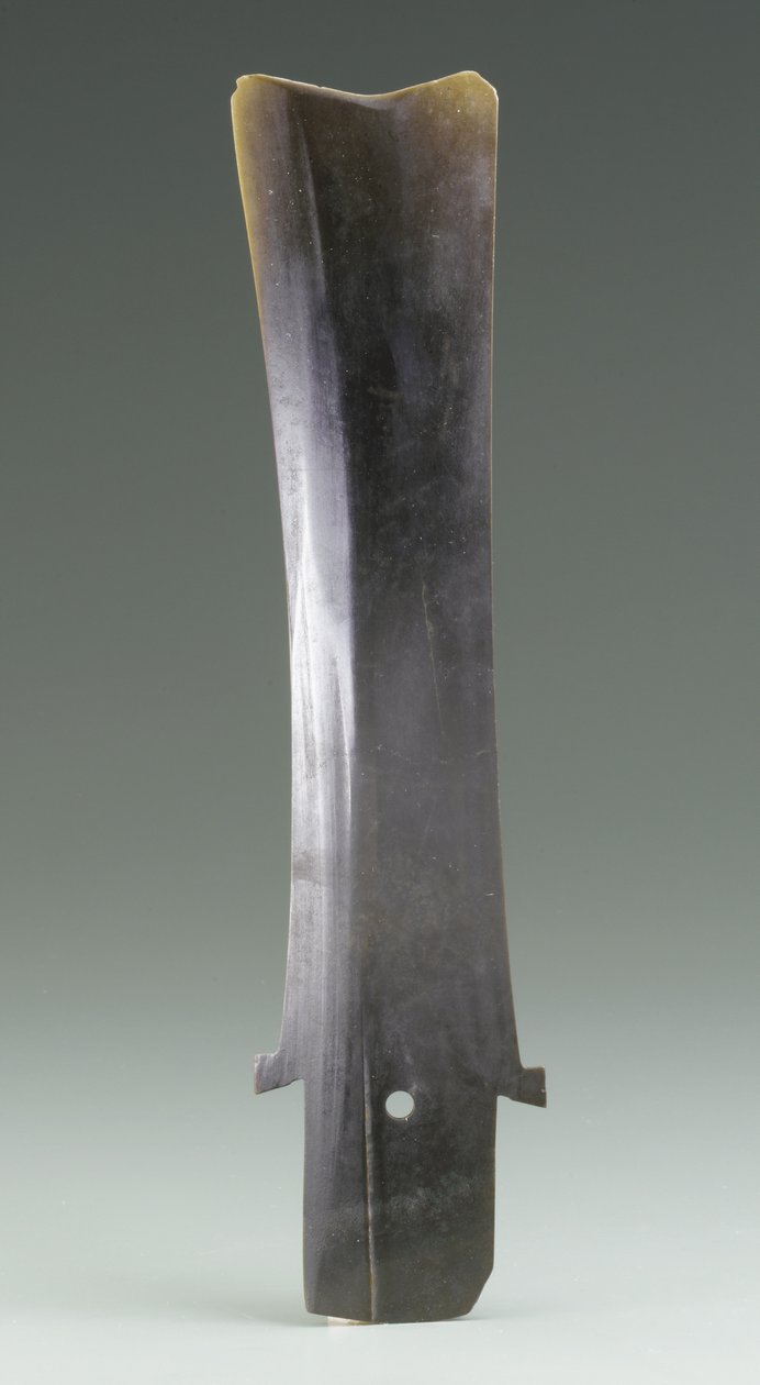 Oogstmes (hu), Qijia Cultuur, ca. 2500-2000 v.Chr. door Neolithic Period Chinese School