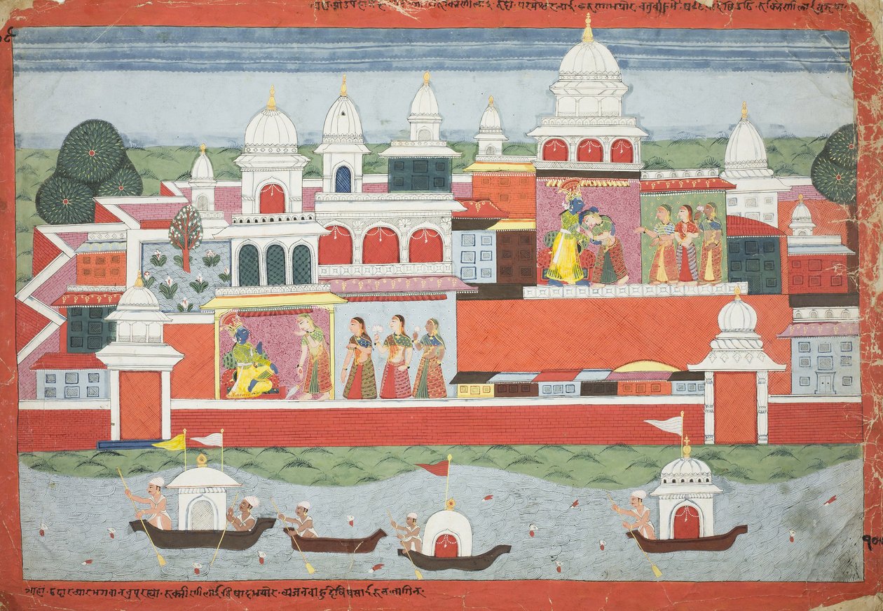 Rukmini vraagt Krishna