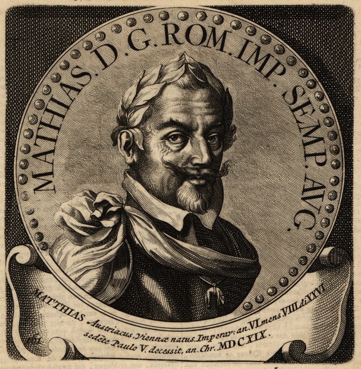 Heilige Roomse Keizer Matthias door Netherlandish School