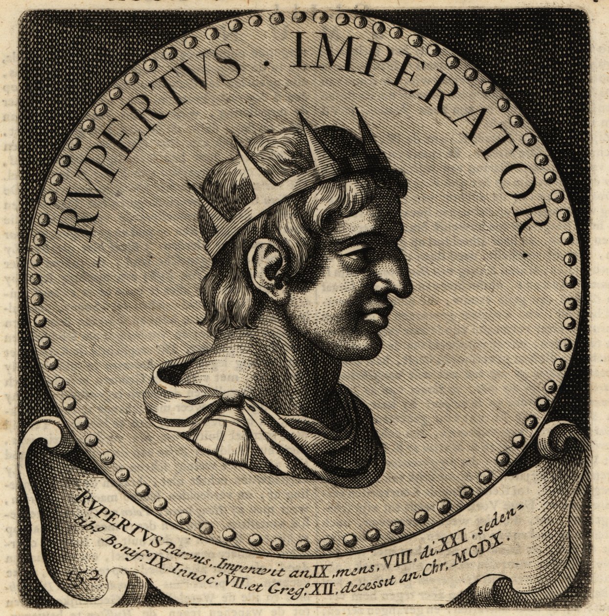 Heilige Roomse Keizer Rupert door Netherlandish School