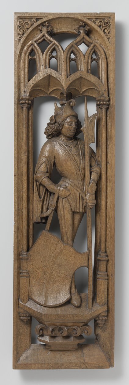 Paneel van een orgelkast, ca. 1510-20 door Netherlandish School