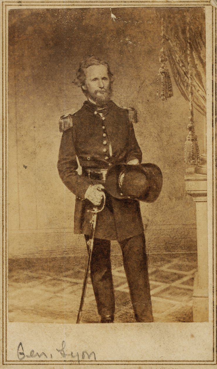 Nathaniel Lyon, generaal (Union) door E. Anthony