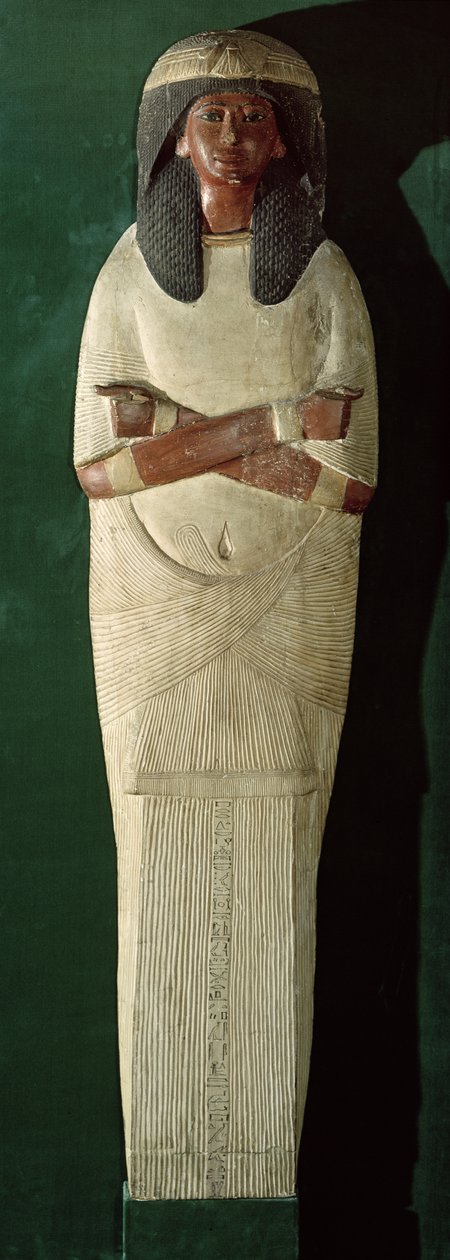 Dekselpaneel van de mummie van Piay, ca. 1279-1213 v.Chr. door New Kingdom Egyptian