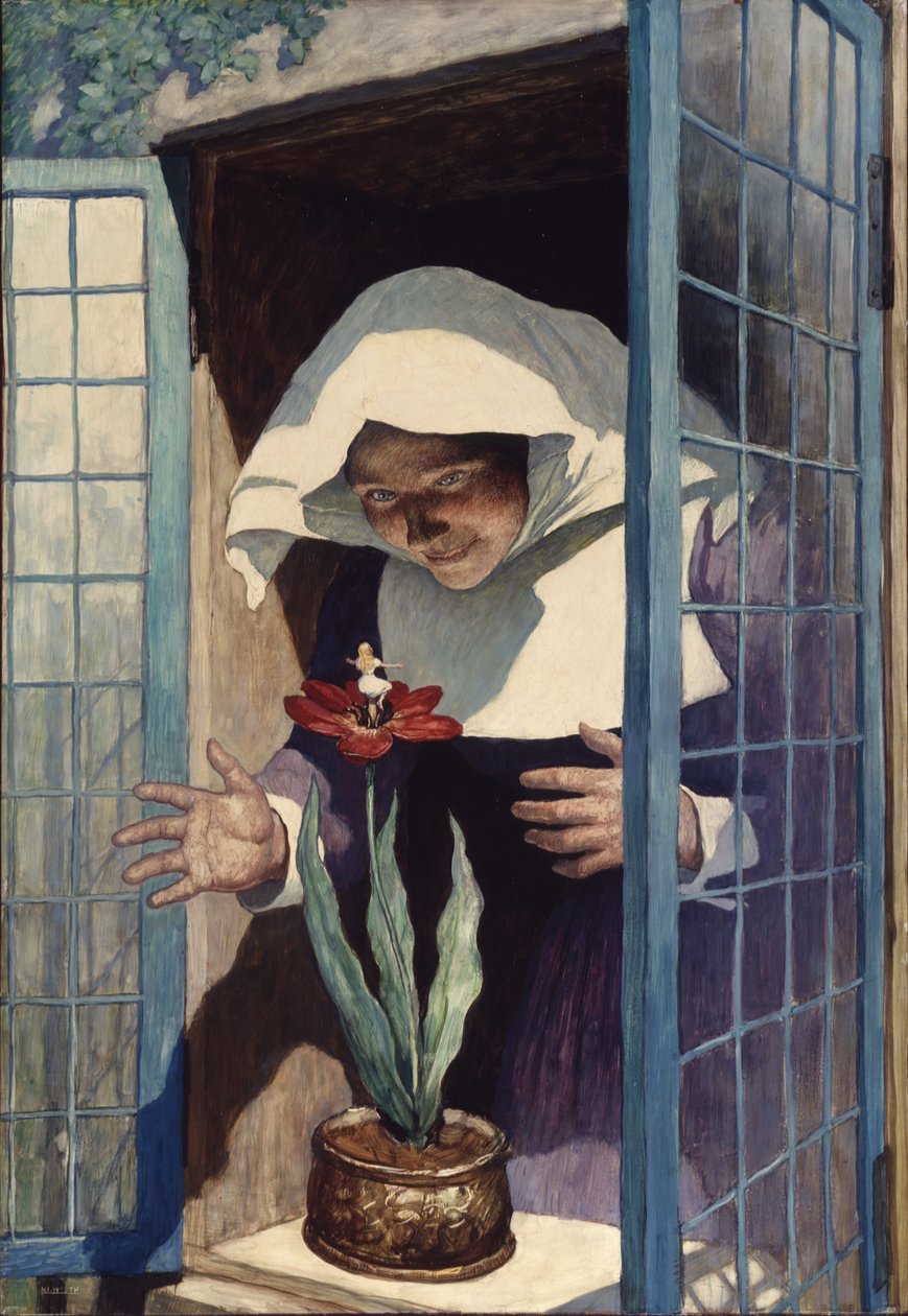 Duimelijntje, 1940 door Newell Convers Wyeth