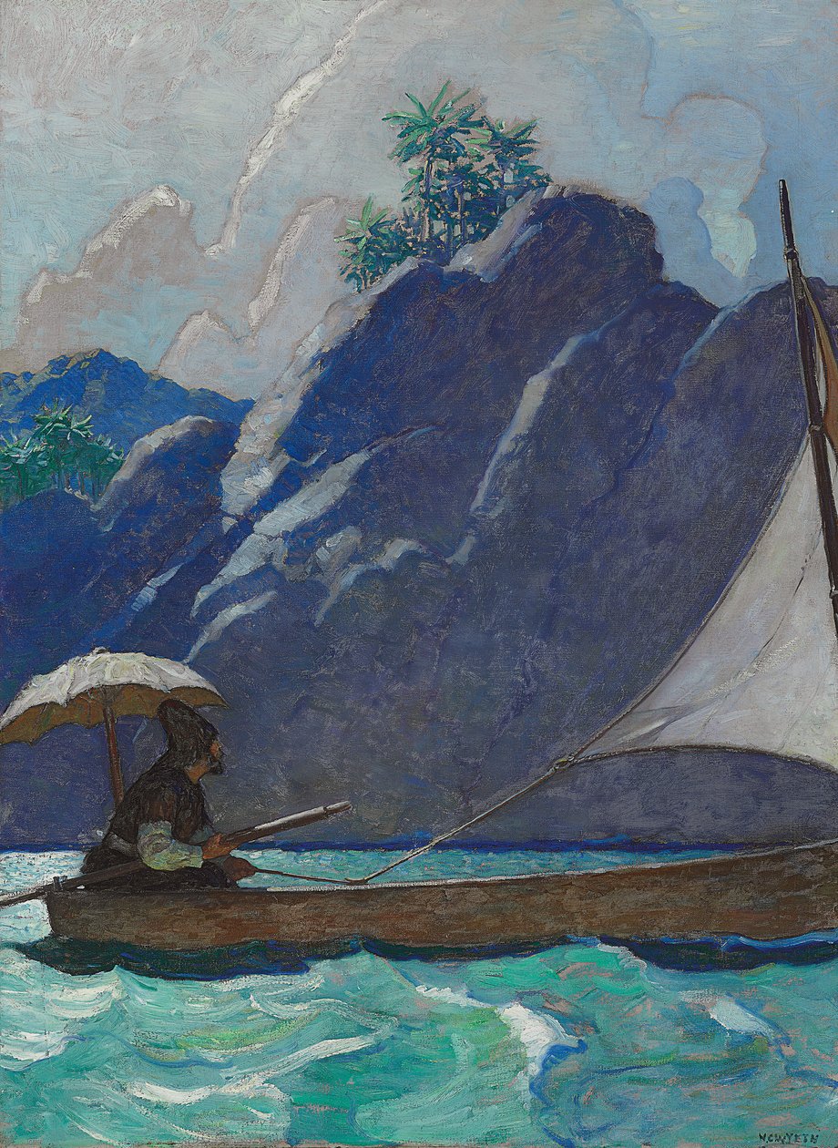 En zo nam ik af en toe een kleine reis over zee door Newell Convers Wyeth