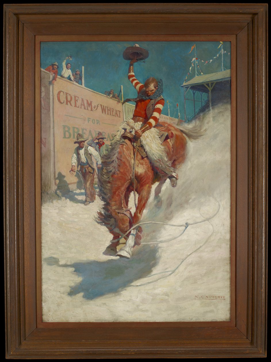 Bronco Buster door Newell Convers Wyeth
