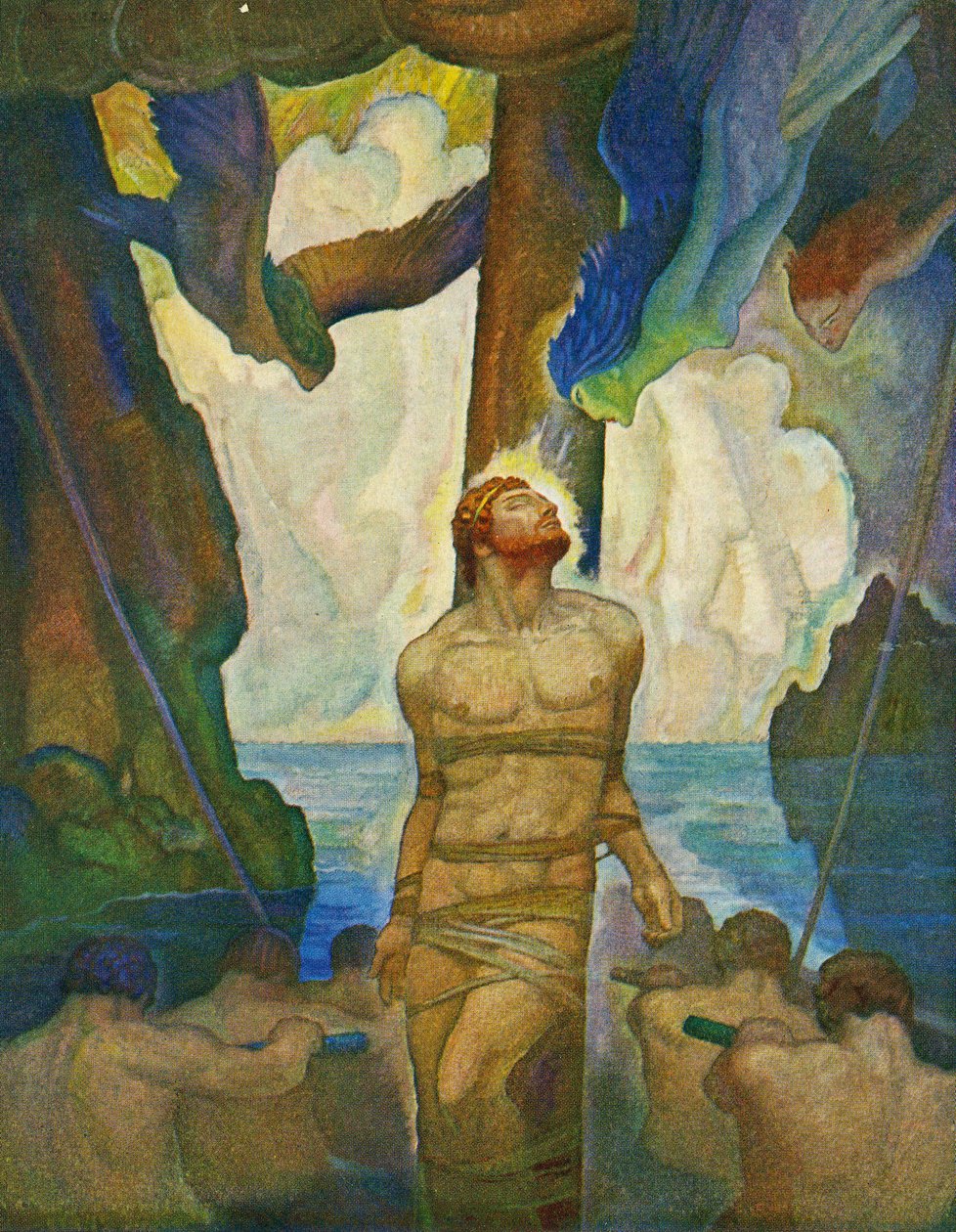 De sirenen door Newell Convers Wyeth