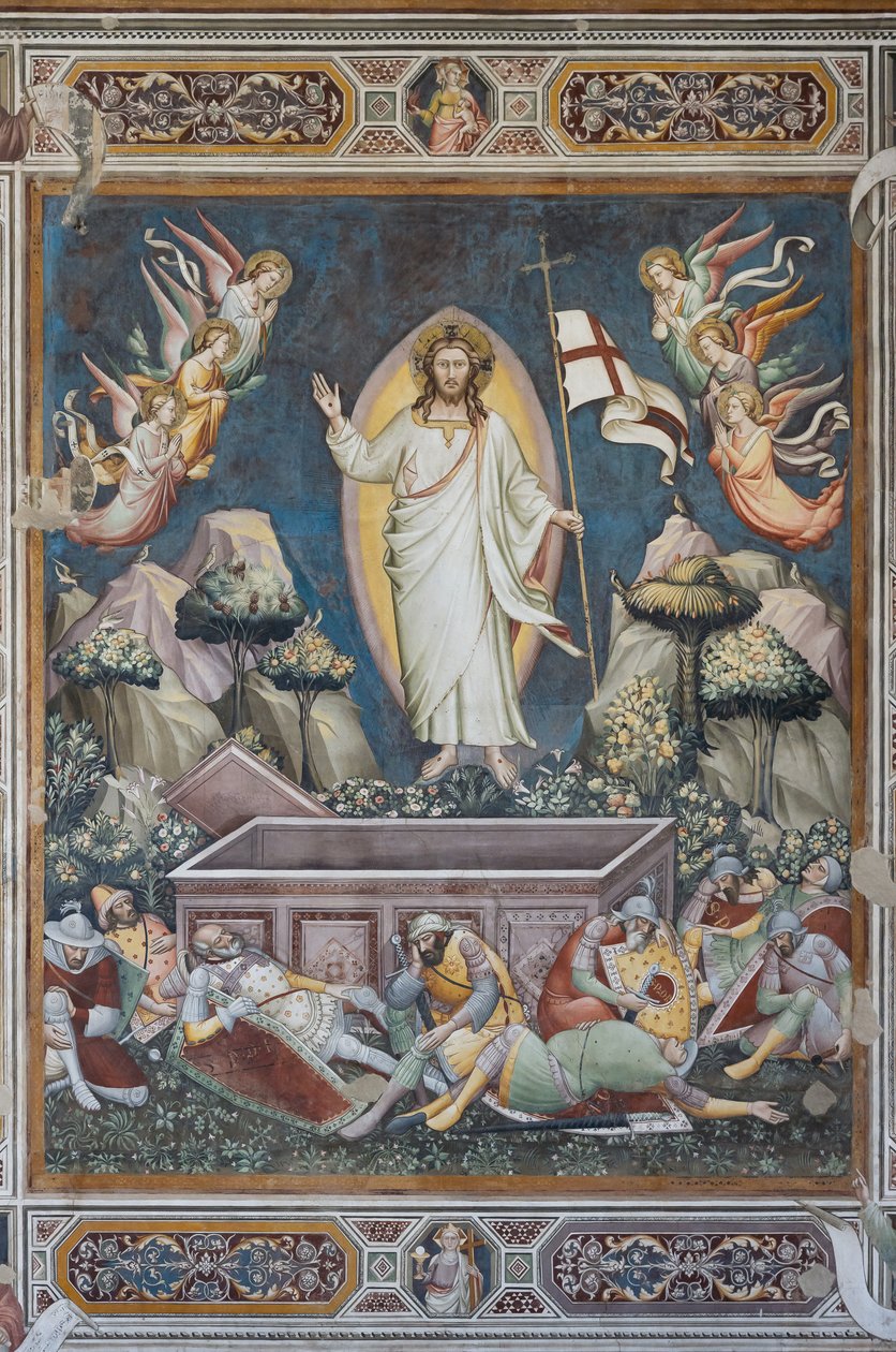 Scènes uit het leven van Christus: Opstanding door Niccolo di Pietro Gerini