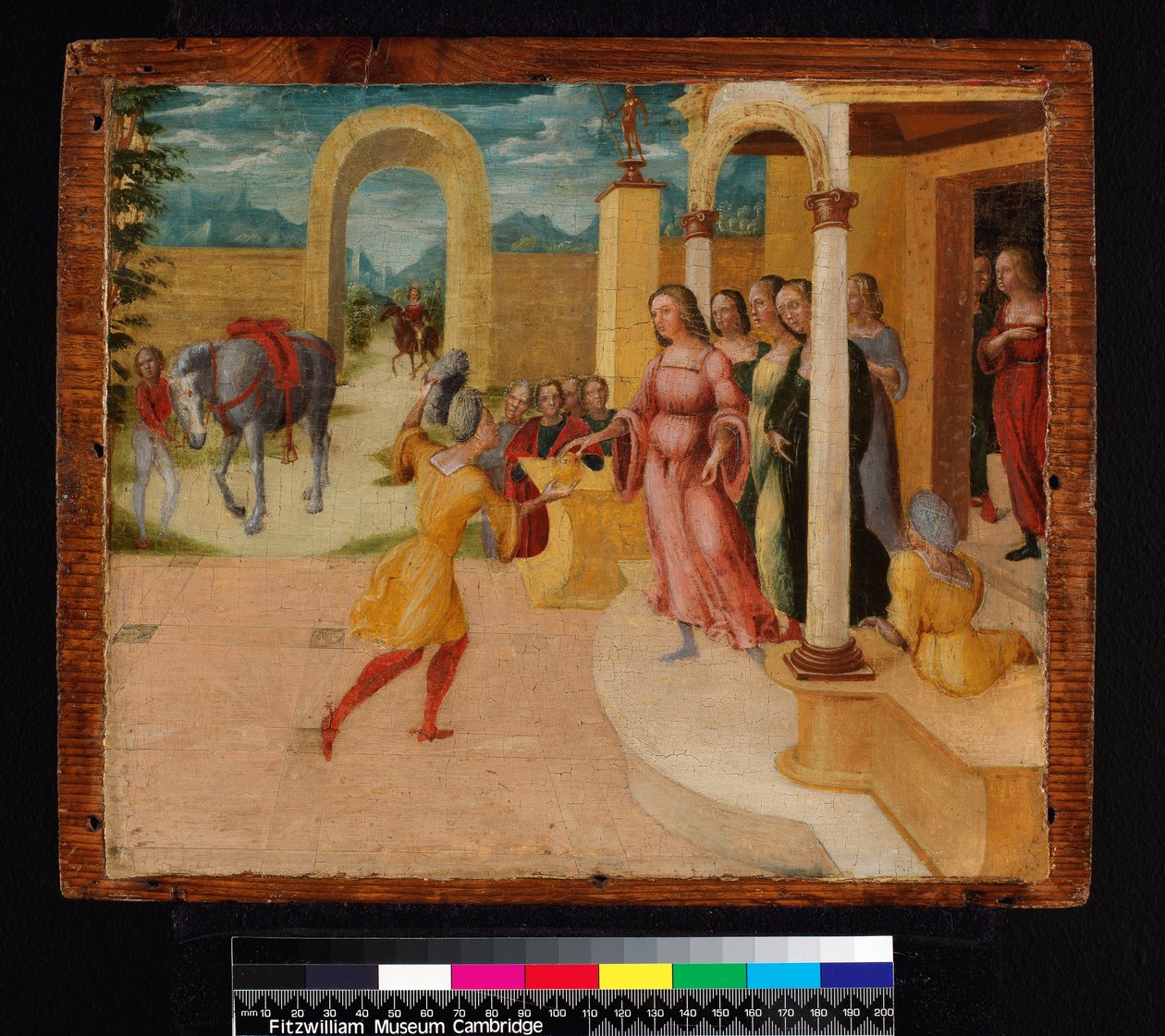 Ongeïdentificeerd Klassiek Onderwerp, voor 1555 door Niccolo the Younger Giolfino