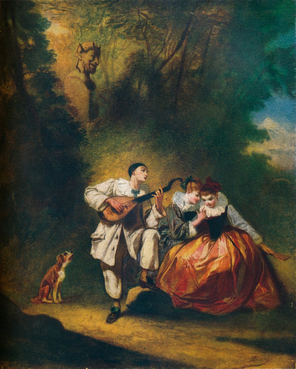Fête Galante, c1860 door Nicholas Edward Gabe