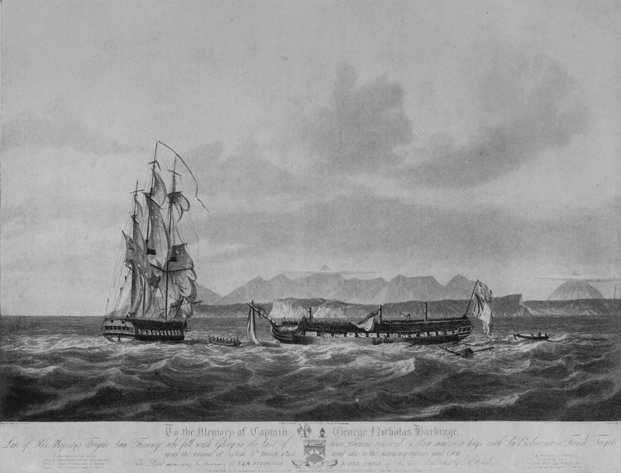 Een driedaagse achtervolging en vangst, ca. 1809 door Nicholas Pocock